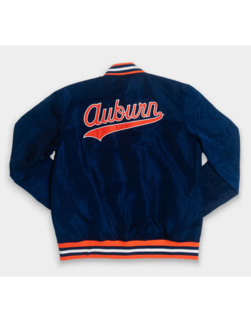 Homefield Auburn Eagle Thru A Retro Bomber Jacket
