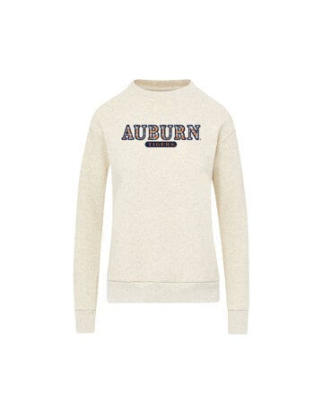 MV Sport Ladies Auburn Floral Tigers Crew