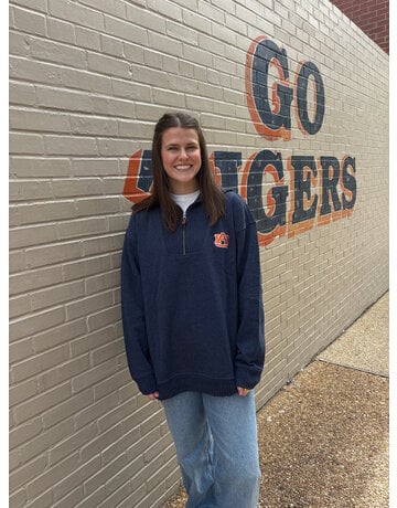 Pressbox Womens AU 1/4 Zip Fleece Pullover