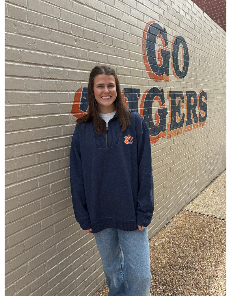 Pressbox Womens AU 1/4 Zip Fleece Pullover