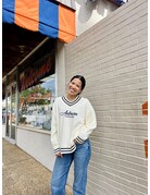 Chicka-D Womens Script Auburn Tigers Letterman V-Neck