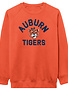 League Collegiate Wear Arch Auburn Vintage Aubie Tigers Embroidered Crew
