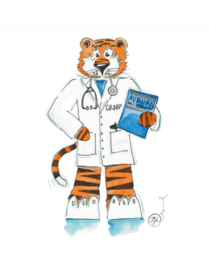 Art by LJD Nurse Practitioner Aubie