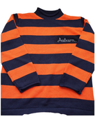 Crick and Lu Script Auburn Toddler Rugby Sweater