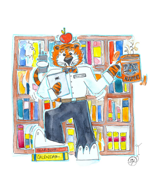 Art by LJD Principal Aubie