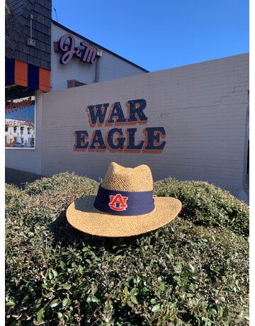 Logofit AU Straw Hat with Navy Band