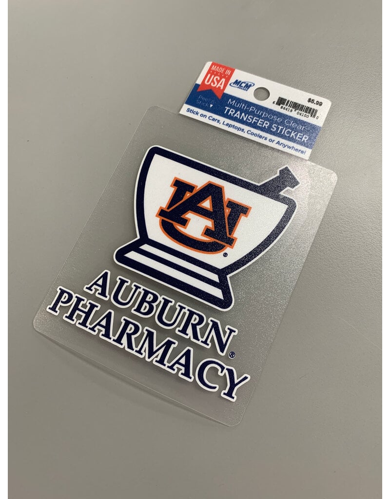 mcm brand Auburn Pharmacy Decal