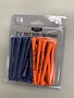 Jardine Associates Navy/Orange Golf Tees-Pack of 50
