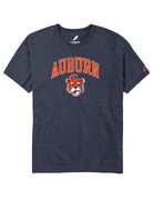 League Arch Auburn Vintage Aubie Triblend T-Shirt