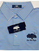 Divots War Fam Eagle Classic Stripe Polo