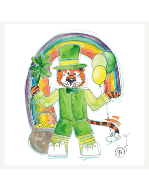 Art by LJD Leprechaun Aubie