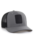 47 Brand AU over Auburn Tigers Patch Grey Hat with Mesh Back