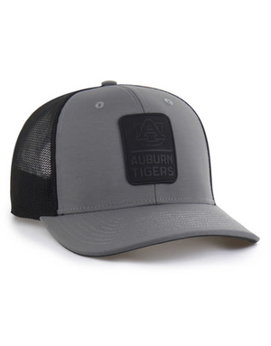 47 Brand AU over Auburn Tigers Patch Grey Hat with Mesh Back