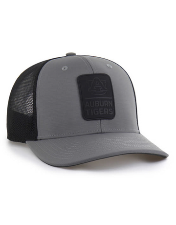 47 Brand AU over Auburn Tigers Patch Grey Hat with Mesh Back