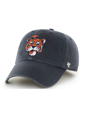 47 Brand 47 Brand Vintage Aubie Cleanup Hat, Navy