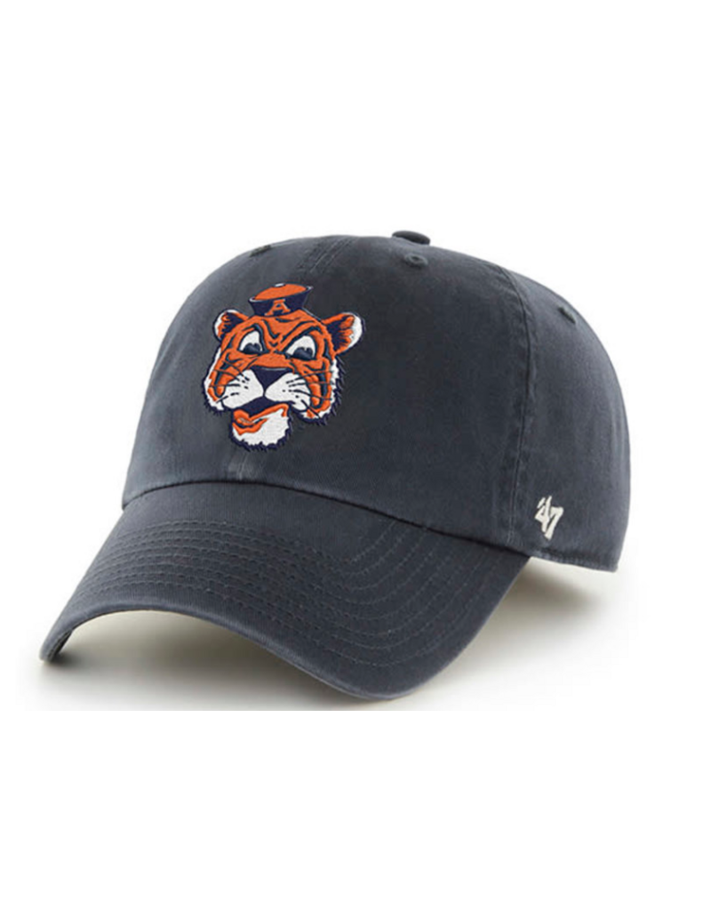47 Brand 47 Brand Vintage Aubie Cleanup Hat, Navy