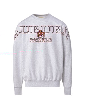 MV Sport Oversized Auburn Tigers Aubie Pro Weave Crew