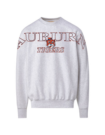 MV Sport Oversized Auburn Tigers Aubie Pro Weave Crew