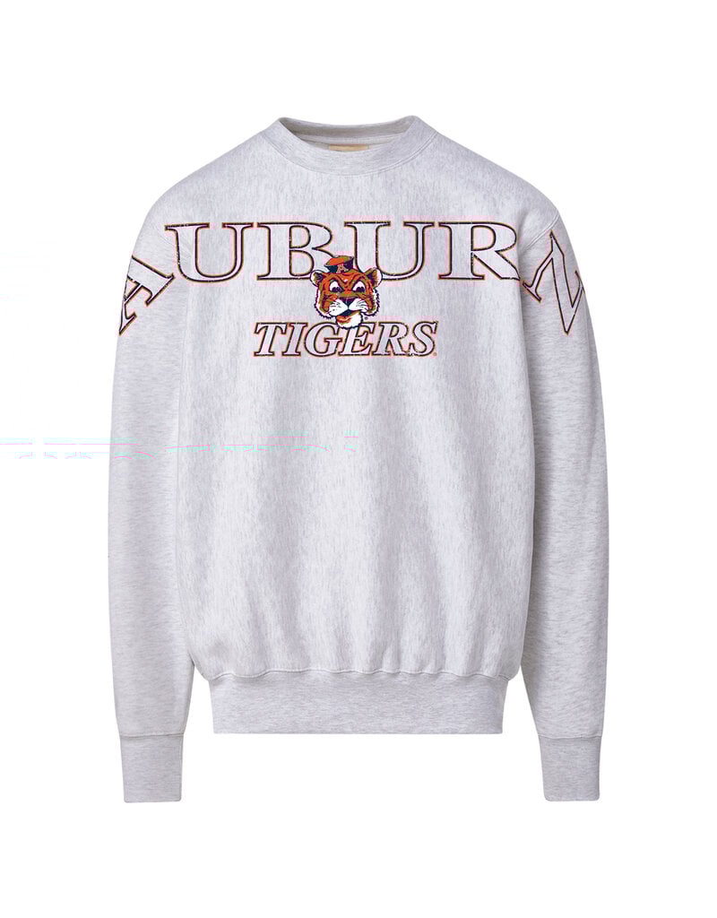 MV Sport Oversized Auburn Tigers Aubie Pro Weave Crew