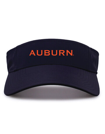 The Game Navy Auburn Block Visor