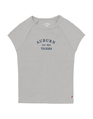 League Collegiate Wear Women's Ribbed Baby Doll Tee