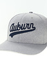 Legacy Navy Script Auburn on Heathered Grey Hat