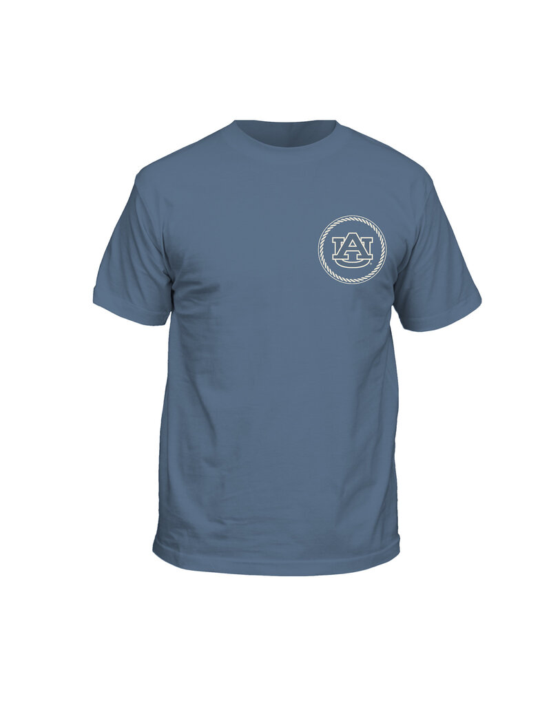 New World Graphics Auburn Tigers Rope Flag T-Shirt