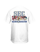 New World Graphics SEC Mascots Football T-Shirt