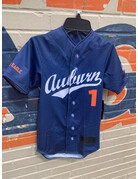 Momentec Youth  Script Auburn Baseball Jersey