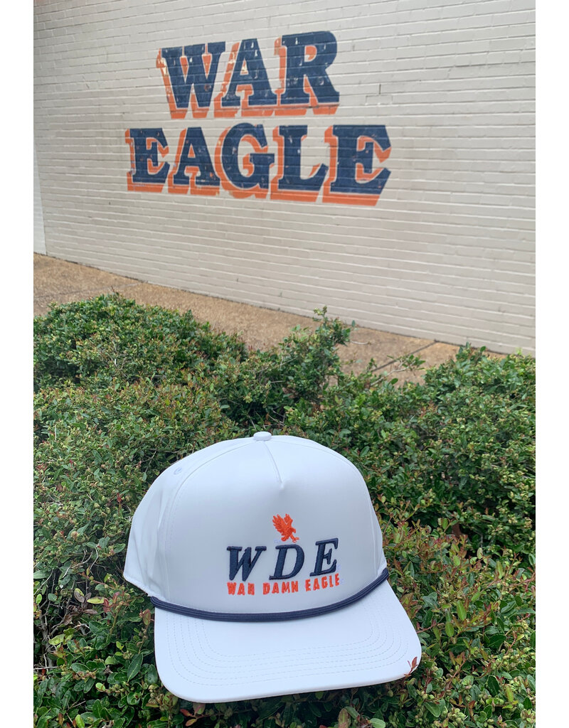 Legacy WDE War Damn Eagle White Rope Hat