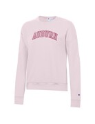 Champion Ladies Arch Auburn Plaid Crew