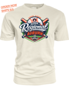 Blue 84 2026 Auburn Baseball Super Regional T-Shirt