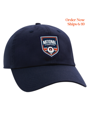 Ahead 2026 Auburn Men's Golf National Champions Navy Hat