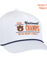 Ahead 2026 Auburn Men's Golf National Champs White Rope Hat