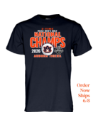Blue 84 2 Time Auburn Men's Golf National Champs T-Shirt