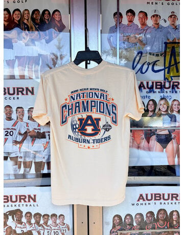 Retro Brand 2026 Auburn Men's Golf National Champions T-Shirt