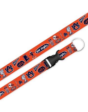 Jardine Multi Logo Orange Lanyard