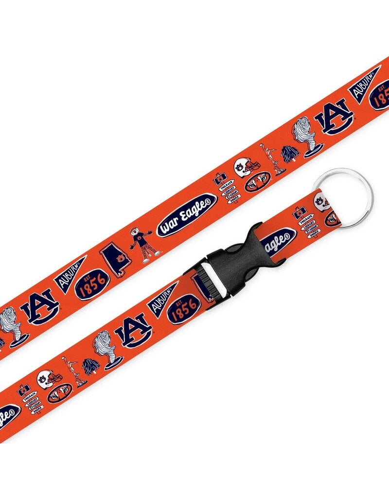 Jardine Multi Logo Orange Lanyard