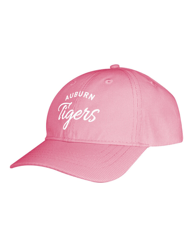Garb Youth Girls Auburn Tigers Seersucker Pink Hat