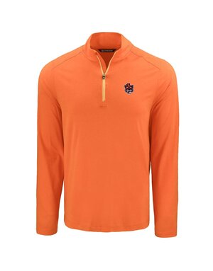 Cutter & Buck Vintage Aubie Lightweight Coastal 1/4 Zip Pullover