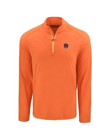 Cutter & Buck Vintage Aubie Lightweight Coastal 1/4 Zip Pullover