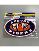 Craftique Auburn Tigers Tiger Eyes Magnet 6"