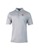Columbia Vintage Aubie Grey Stripe Polo