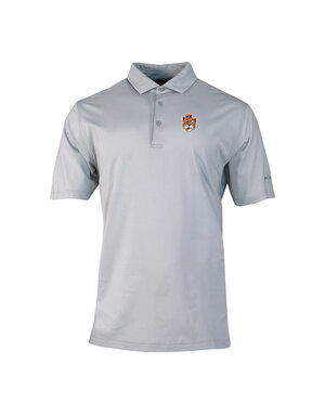 Columbia Vintage Aubie Grey Stripe Polo