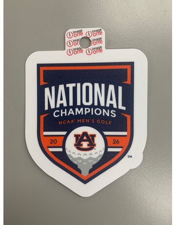 Image One 2026 Golf National Champions Decal
