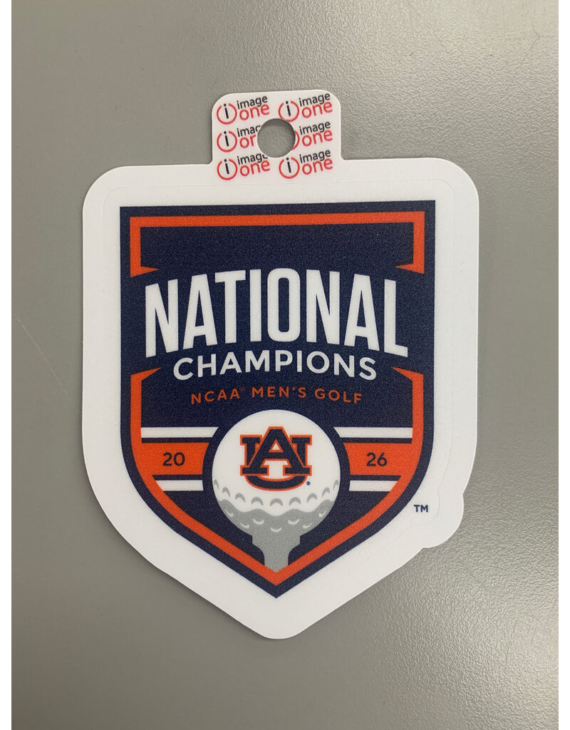 Image One 2026 Golf National Champions Decal