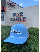 Pukka Script Auburn Lt Blue Rope Hat