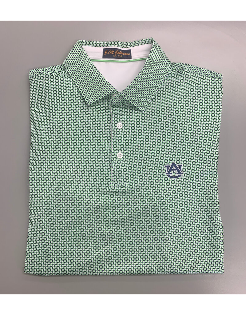 Divots AU Square Print Polo