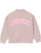 League Collegiate Wear Youth Arch Auburn Mock Neck Crew