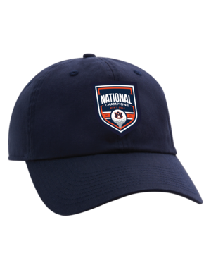 Ahead 2026 Auburn Men's Golf National Champions Navy Hat